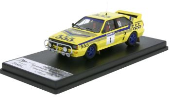 TRORRMRS02 - AUDI Quattro #1 1e Rallye Hong-kong -Beijing 1986 S.BLOMQVIST / B.BERGLUND - Edizione limitata a 150 esemplari.