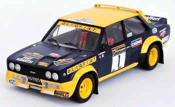 TRORRNZ12 - FIAT 131 Abarth #1 1° al rally di Nuova Zelanda 1977 F.BACCHELLI / F.ROSSETTI - Edizione limitata a 150 esemplari.