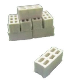 UM167_10 - 10 blocchi in miniatura di dimensioni 1;5 x 0;6 x 0;6 cm