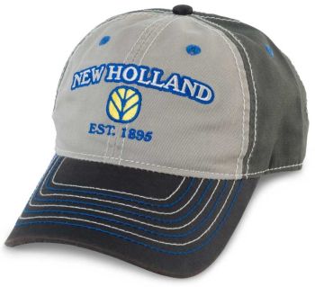 NHDP301 - Cappellino NEW HOLLAND grigio