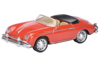 SCH26277 - PORSCHE 356 Una Speedster decappottabile rossa