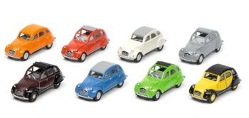 SCH26401 - Scatola di CITROEN 2CV 8 Pezzi