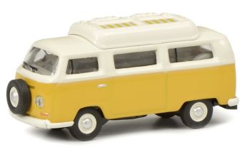 SCH26444 - Camper VOLKSWAGEN T2 giallo e bianco
