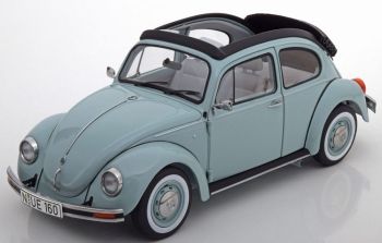 SCH293 - VOLKSWAGEN Beetle 1600 I Ultima edizione del tetto apribile blu dell'acquario