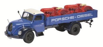 SCH3167 - MAGIRUS S6500 pianale 4x2 con due trattori diesel PORSCHE