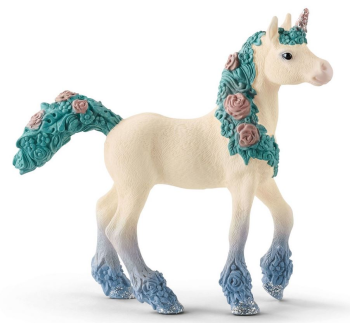 SHL70591 - Puledro unicorno con fiori
