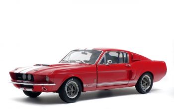 SOL1802902 - SHELBY MUSTANG GT 500 1967 - Rosso e bianco
