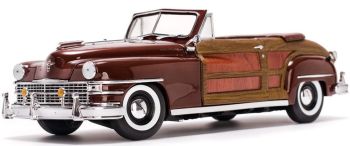 SUN6143 - CHRYSLER Town and Country cabriolet 1949 porta simil legno marrone
