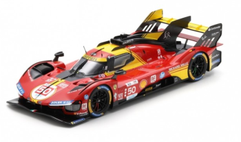 LOSLS1211 - FERRARI 499P #50 Ferrari AF Corse 1° 24H Le Mans 2024 A.FUOCO-M.MOLINA-N.NIELSEN