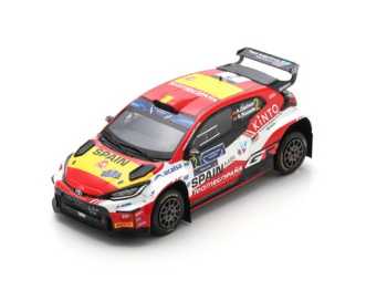 SPAS6865 - TOYOTA GR Yaris Rally 2 #2 1° posto al Rally FIA Motorsport Games 2024 A.CACHON-B.ROZADA