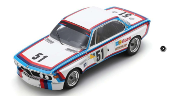 SPA18S857 - BMW 3.0 CSL #51 11° 24H Le Mans 1973 T.HEZEMANS / D.QUESTER