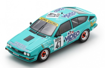 SPASB418 - ALFA ROMEO GTV6 #41 24H Le Mans 1986 M.MAILLIEN - Q.BOVY - FAUSTEIN