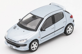 SHALL-029-126 - PEUGEOT 206 Blu ghiaccio