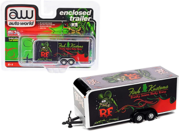 AWCP7894 - Rimorchio chiuso a 2 assi Rat Fink