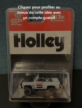 M2M-31500MJS46 - CHEVROLET K5 blazer senza tetto 1973 grigio Holley