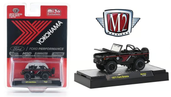 M2M-31500MJS35 - FORD Bronco Yokohama 1971 nero e rosso