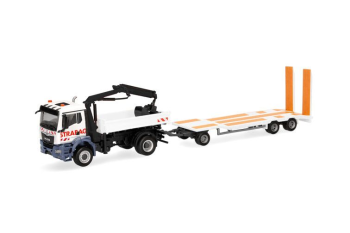 HER318730 - MAN TGS NN 4x2 con gru e porta macchine a 1+2 assi