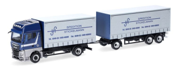 HER956659 - MAN TGX GX 4x2 e rimorchio 1 + 2 assi STICKELMANN