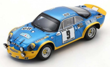 SPASF228 - ALPINE A110 Turbo #9 Vincitore Critérium des Cévennes 1972 JL.THERIER-M.CALLEWAERT