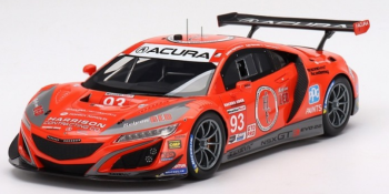 TS0446 - ACURA NSX GT3 EVO22 #93 IMSA 12H Sebring 2022 A.HARRISON HENRY-K.MARCELLI-T.LONG