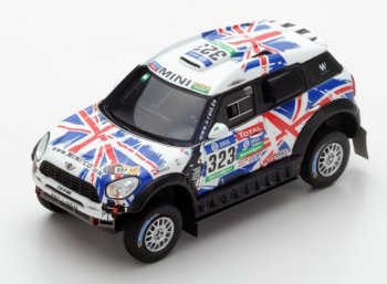 TSM430238 - MINI All4 Racing #323 X-raid Team Hunt-Schulz 10° Rally Dakar 2016
