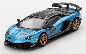 MGT00784-L - LAMBORGHINI Aventador SVJ63 Blu 2023