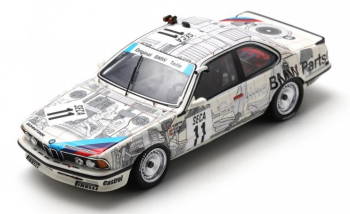 SPA43SPA1986 - BMW 635 Csi #11 Vincitore 24H Spa 1986 D.QUESTER-T.TASSIN-A.HEGER