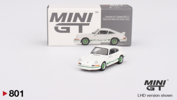 MGT00801-L - PORSCHE 911 2.7 Carrera RS Grand Prix Livery 1973 LHD bianco e verde
