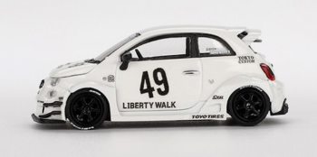 MGT00809-L - FIAT 595 Abarth LB-WORKS X ABS WORKS Gara 2024 LHD Bianco