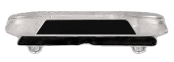 HER054737 - HANSCH DBS 4000 barra luminosa trasparente - 12 pezzi