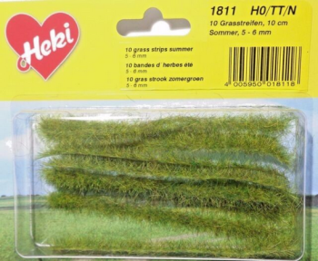 HEK1811 - 10 strisce di erba estiva 10 cm