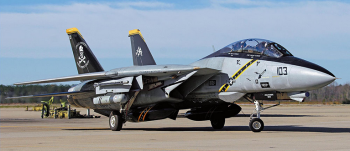 HAW02434 - Velivolo F-14B Tomcat - VF-103 Jolly Rogers 2004 da assemblare e dipingere