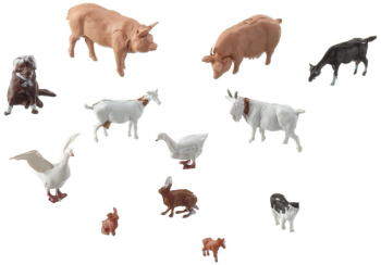 NOC15711 - Set di 12 animali