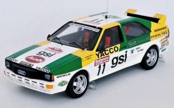TRORRFR46 - AUDI Quattro #11 Rallye des 1000 Pistes Canjuers 1983 J.PANCIATICI / A.TABET - Limitato a 150works.
