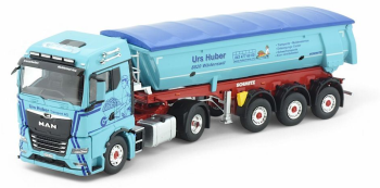 TEK86007 - MAN TGX GM 4x2 con cassone a 3 assi URS HUBER