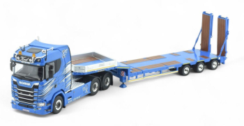 TEK87113 - SCANIA Next Gen S-series 6x4 con carrello a 3 assi KEIL