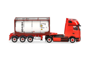 HER960137 - MERCEDES BENZ eActros ProCabin F 4x2 con rimorchio a 3 assi TRITON