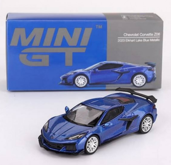 MGT00892-L - CHEVROLET Corvette C8 Z06 Elkhart Lake blu metallizzato 2023 LHD