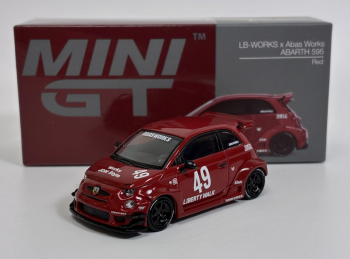 MGT00963-L - FIAT Abarth 595 LB-Works x Abas Works Rosso 2024