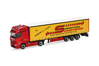 HER319218 - MERCEDES BENZ Actros Giga 4x2 con rimorchio 3 assi SCHIFFERS