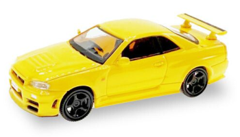 HER87MC000047 - NISSAN GTR 34 giallo