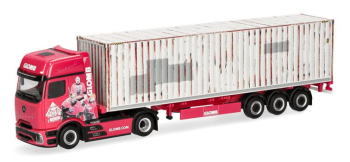 HER961226 - MERCEDES BENZ Actros L ProCabin G 4x2 con rimorchio porta container a 3 assi GLOMB