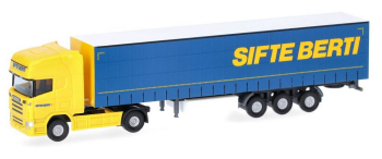 HER961721 - SCANIA R 2004 Topline 4x2 con rimorchio a 3 assi SIFTE BERTI