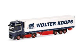 HER319966 - MERCEDES BENZ Actros L ProCabin 4x2 con rimorchio frigorifero a 3 assi WOLTER KOOPS