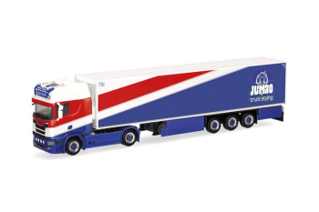 HER320399 - SCANIA CS 20 HD 4x2 con rimorchio frigo a 3 assi JUMBO FISHER