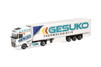 HER320641 - DAF XG 4x2 con rimorchio frigo a 3 assi GESUKO