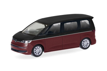 HER430425-002 - VOLKSWAGEN Multivan bicolore nero e rosso metallizzato