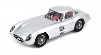 SCH18U00069 - MERCEDES BENZ 300 SLR Uhlenhaut Coupé 1955 argento