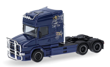 HER319423-002 - SCANIA HAUBER - TORPEDO Topline 2004 6x4 blu