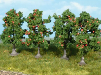 HEK1961 - Set di 5 alberi di mele 7 cm